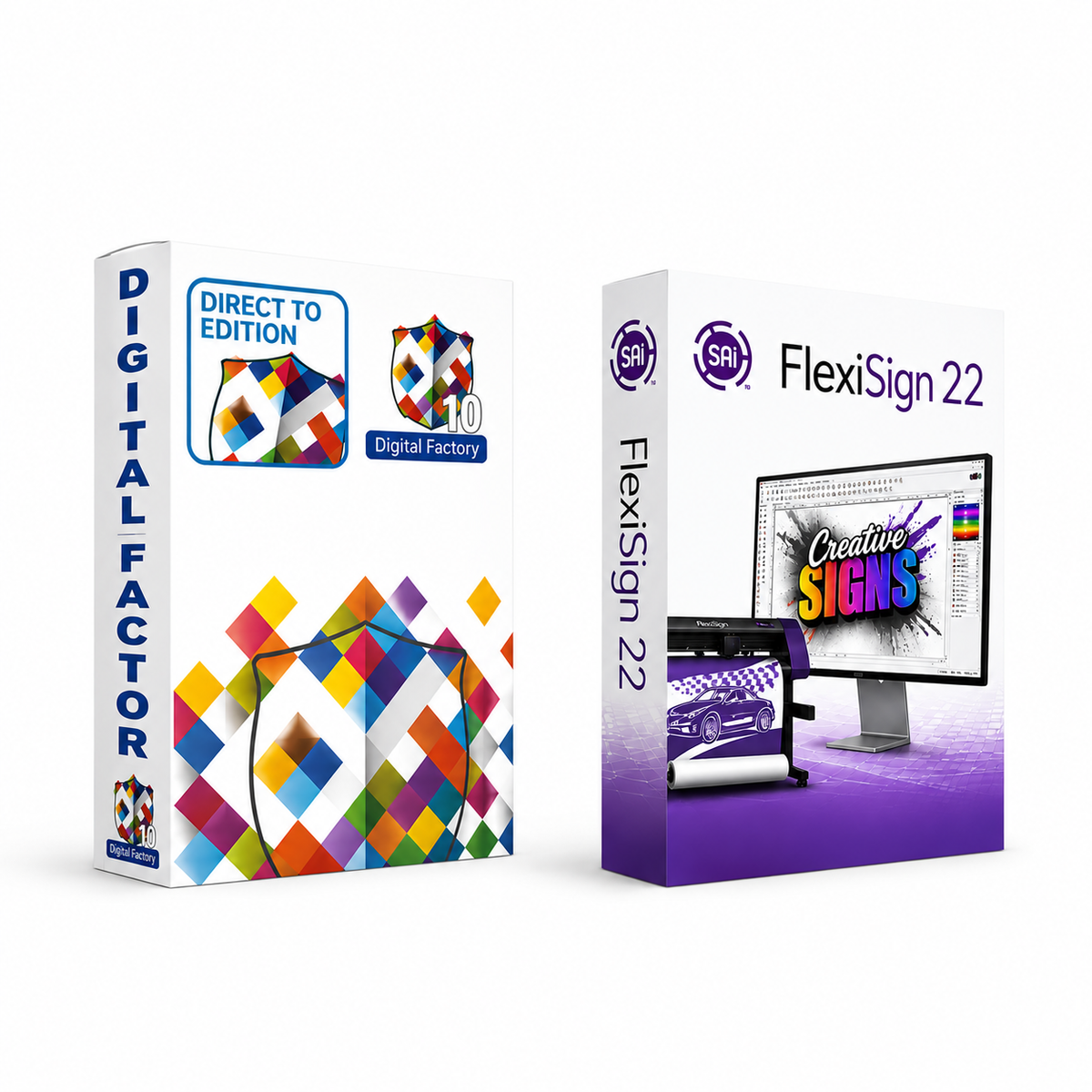 Digital Factory 10 + FlexiSign 22 Software Pack | Lifetime License | Instant Download