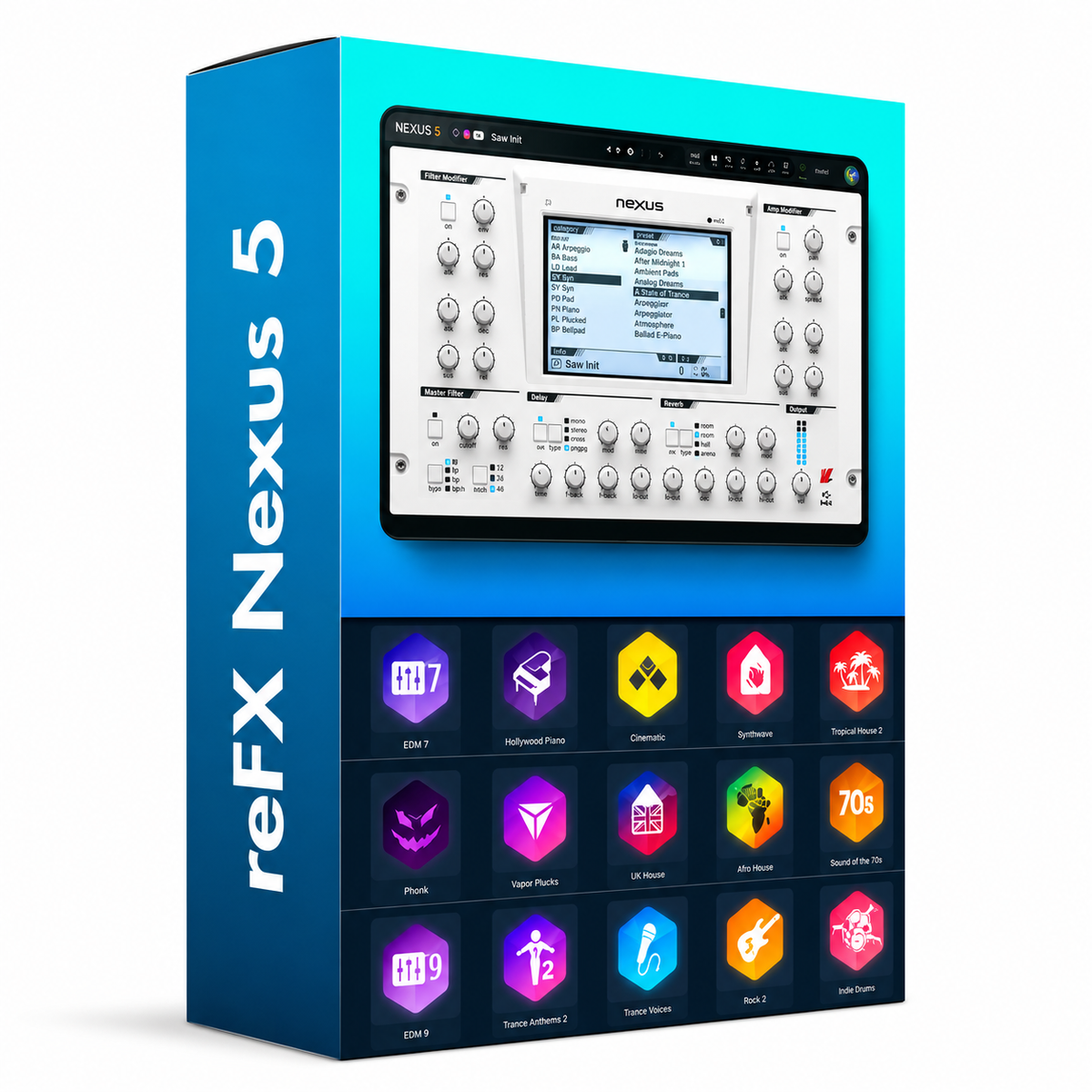 Music Production Pack FL STUDIO 24 - NEXUS 5 - LOGIC PRO - OMNISPHERE 2